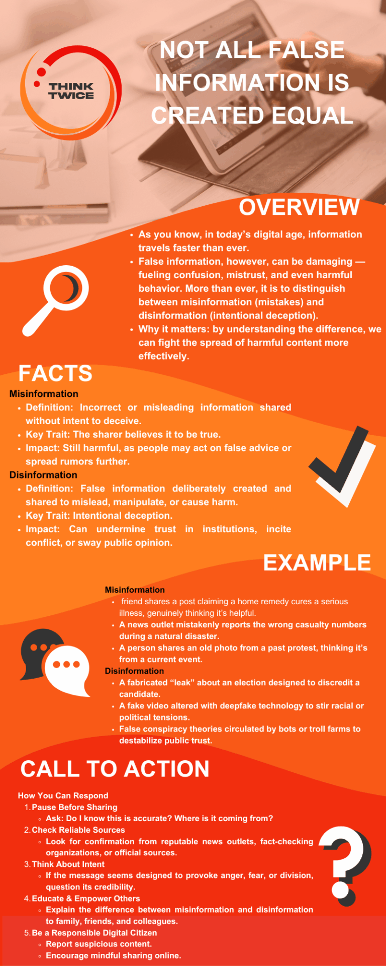 Think Twice: Understanding False Information — What It Is, Who Spreads ...